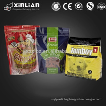 custom printed ziplock plastic pet food bag /ziplock pet food bag